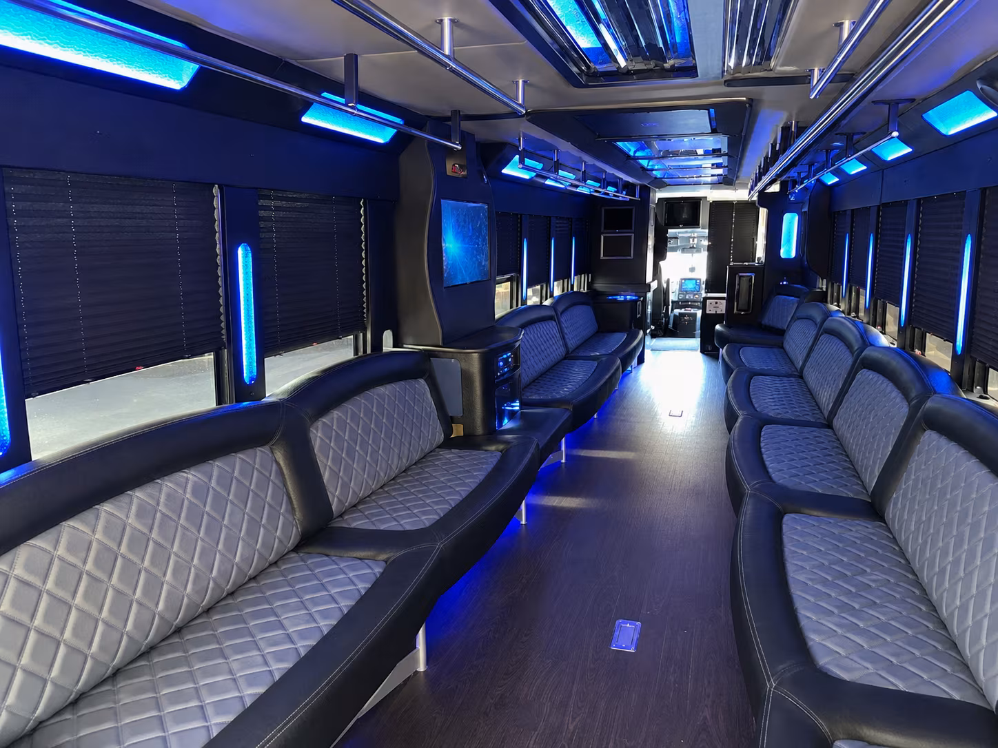 Austin Concert & Music Festival Transportation onboard seating