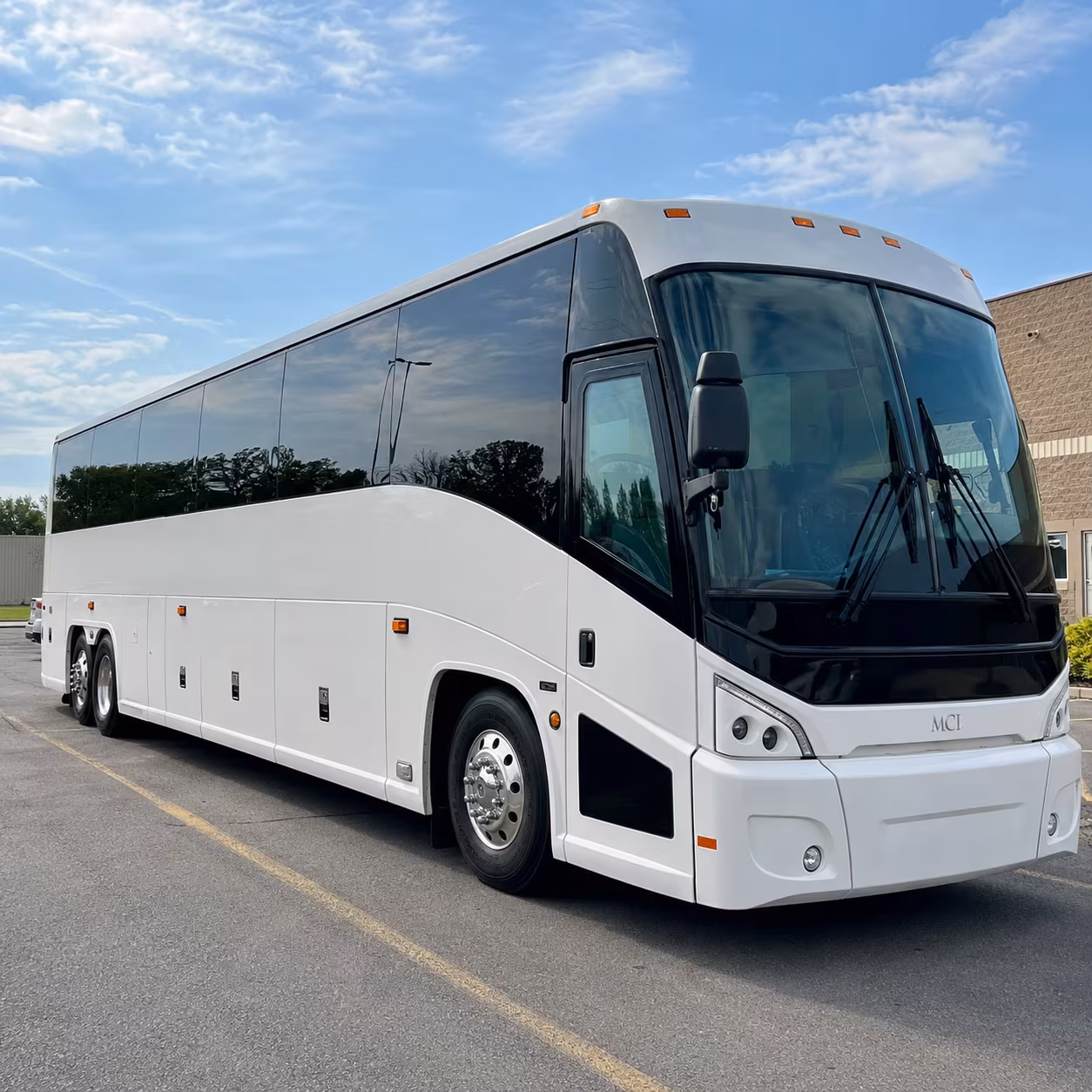 Austin Corporate Transportation party bus exterior