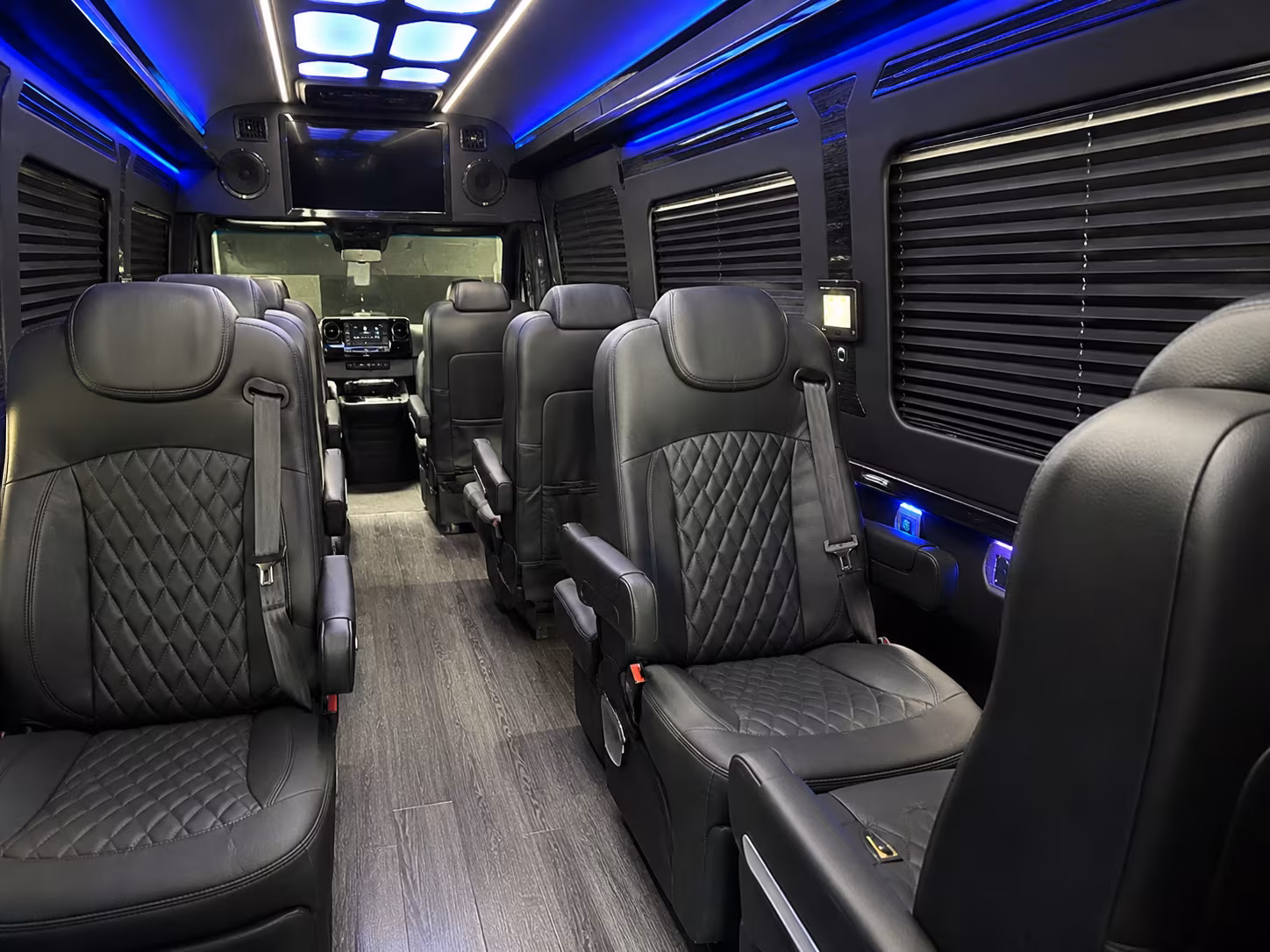 Austin Corporate Transportation party bus exterior