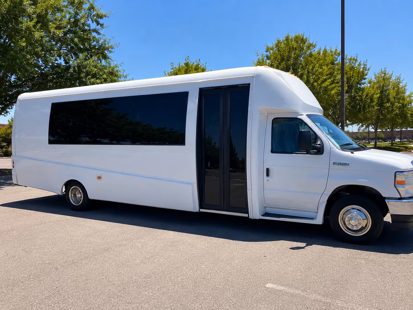 Austin Prom & Homecoming Transportation party bus interior