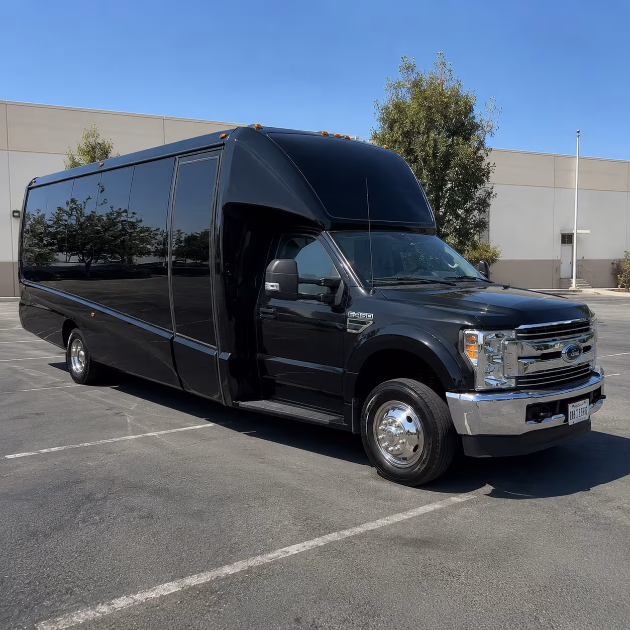 Austin Winery Tour & Pub Crawl Transportation party bus exterior