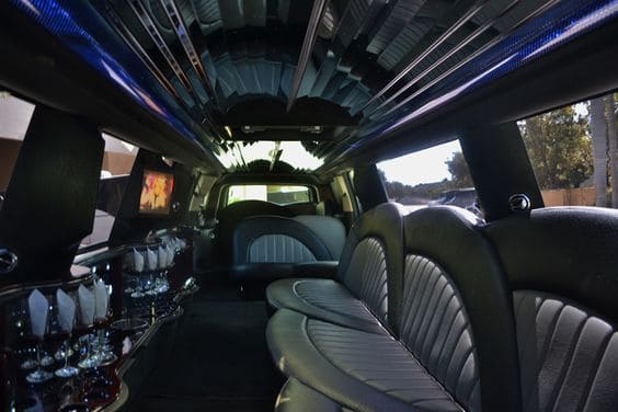 Austin Hummer Limos Interior