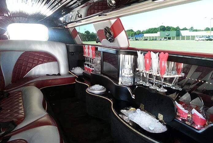 Austin Infiniti Limo Interior
